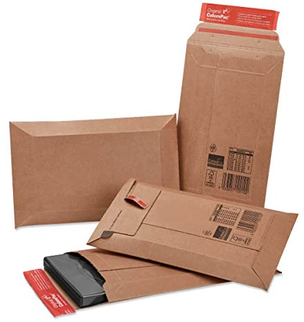 500 Versandtaschen aus Wellpappe braun 200x288 mm ColomPac CP 010.02/01002