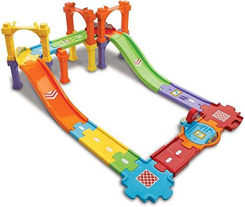 VTech-80-188204 Tut Baby Flitzer Caminos y Puentes, Multicolor, Large (80-188204)