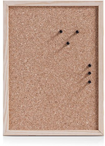 Zeller 11230 Pinboard, Kork/Kiefer, ca. 40x30 cm