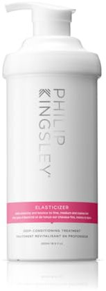 Philip Kingsley - Elastizer | Tiefen-Conditioner | Repair Hair Mask Behandlung für alle Haartypen | Spendet Feuchtigkeit, verleiht Glanz und reduziert Haarbruch und Frizz | 500ml