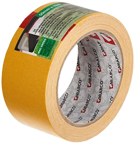 Miarco Doppelseitiges Klebeband, 50 mm x 10 m