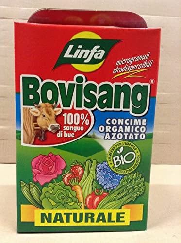 BOVISANG CONCIME ORGANICO 100% SANGUE DI BUE CONFEZIONE DA 2 KG