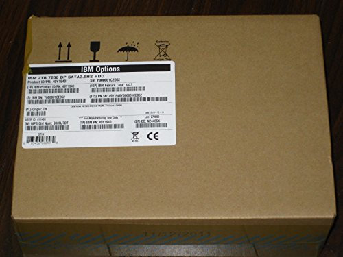IBM 49Y1940 2TB Internal Hard Drive 8.9 cm (3.5 inch), SATA, 7200 RPM)