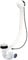 vidage de baignoire - easybain wave - clapet recouvrant 1000 mm - nicoll 0203612