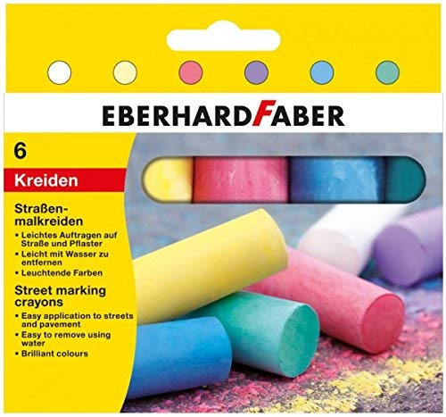 EBERHARD FABER - EFA Straßenmalkreide 6er Kartonetui