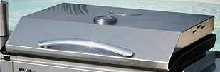 ROLLER GRILL Couvercle avec charnières pour plancha 40cm
