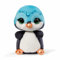 NICI 38447 - Doos Sirup Edition Pinguin Pripp Classic, Plüschtier, 16 cm