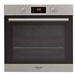 Four encastrable pyrolyse Hotpoint Ariston FA2540PIXHA - Four multifonction Chaleur tournante ou pulsée / 66 litres / Classe A / Inox / Porte froide (4 vitres)
