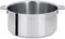 Cristel - C14Q- Casserole inox 14cm sans poignée amovible - Collection Mutine, Argenté
