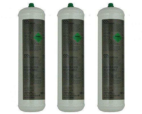 3 X Co2 Dispsable Gas Mig Welder Bottle Mini C02 Welding 60ltr