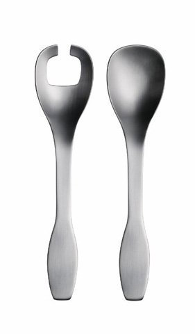 Iittala Collective Tools - Servierset - 28 cm - Gebürsteter Edelstahl - 2-teilig