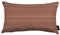 McAlister Textiles Colorado | Kissenbezug für Sofakissen in Rot | 40 x 60 cm | Gewobenes geometrisches Jacquard Muster | Ethno-Design Deko Kissenhülle für Sofa, Couch