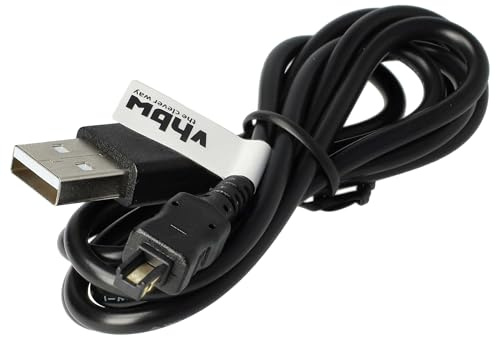 vhbw USB-Kabel kompatibel mit Nikon Coolpix S810c Kamera | Camcorder - Datenkabel, 120 cm