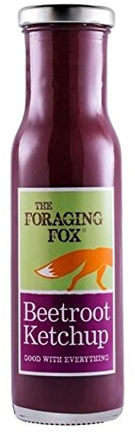 Die Futtersuche Fuchs Roter Bete Ketchup 255G - Packung mit 2