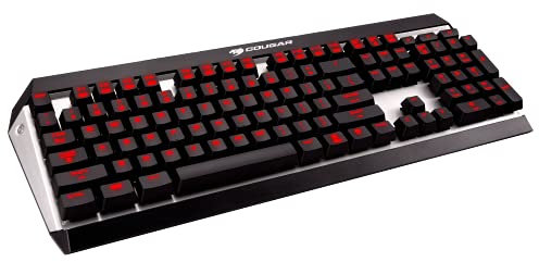 Cougar Attack X3 Brown Cherry MX Switch Red LED Backlit (UK Layout)