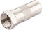 SCHWAIGER -UEST9310 201- Adapter zum Anschluss eines Antennenkabels mit IEC Buchse