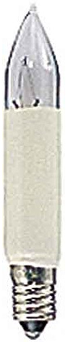 Gnosjö Konstsmide WB Ersatzbirnen VE2 14V 3W E10, 25er Pack, Warmweiß, Glühlampenlicht, 3000K, A19, EAN: 7318301049028