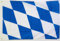 Buddel-Bini Flagge Fahne ca. 90x150 cm : Bayern große Raute bayerische Bayernflagge