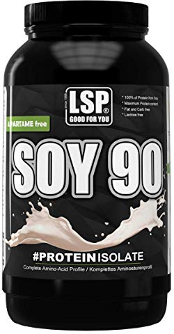 LSP Soy 90 (Sojaprotein 100% Vegan) Schoko, 1er Pack (1 x 1 kg)