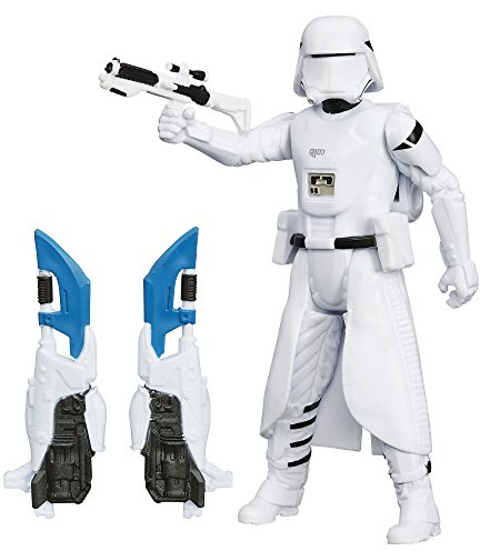 Hasbro Star Wars The Force Awakens 2015 First Order Snowtrooper with Build a Weapon Part