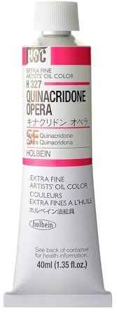 Holbein oil paint Quinacridone Opera H327 40ml (9 issue)