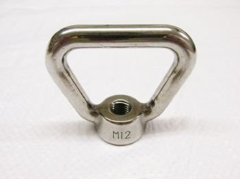 Rectangular Eye Nut M8 Stainless Steel (8MM Rigging Deck Loop Rope)
