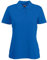 Fruit of the Loom SS86 Women's Fit Pique Short Sleeve Polo Shirt Royal M