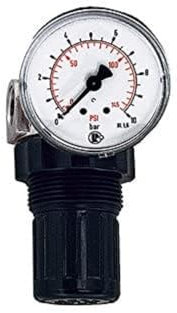 Riegler 101303 Druckregler für Wasser, Manometer, G 1/4, 0,1 - 3 bar