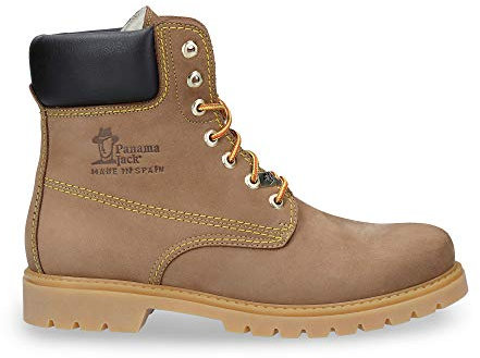 Panama Jack - Panama 03 Wool C6 Nobuck, Scarpe da barca Uomo, Rosso (976 , Black/white), 45 EU