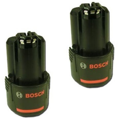 Bosch - batterie 10,8 V - 2,0 Ah - 2 pièces - 2607336879
