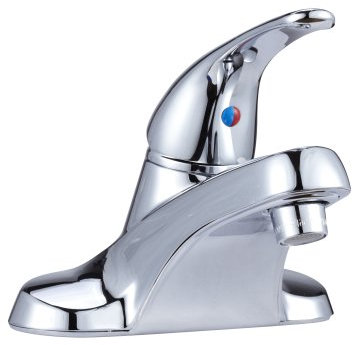 Robinet de salle de bain à levier unique Dura Faucet DF-NML110-CP RV (chrome)