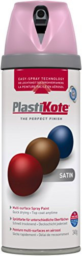 Plasti-kote Premium Spray Paint Satin 400ml Cameo Pink