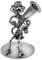 STEEMO Schraubenmännchen Musiker Tubist Tuba Geschenk Metall-Deko 12x10x14 cm
