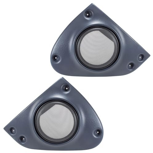 tomzz Audio 2851-000 Lautsprecherringe Adapter Doorboard kompatibel mit Smart Fortwo Typ 450 Front für 165mm Lautsprecher