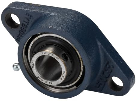 SKF 2-Loch Zylindrisch Flanschlager-Einheit aus Gusseisen, Innen-Ø 20 mm, 37.3mm x 112 mm