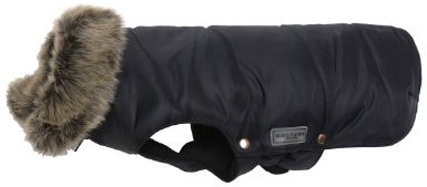 Wolters Cat&Dog 49025 Parka mit Fellkragen 44 cm, schwarz