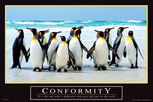 empireposter Motivational - Poster - Conformity + Ü-Poster