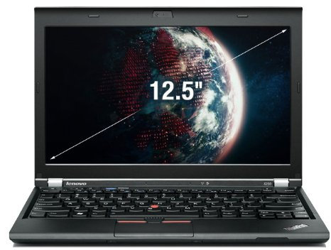Lenovo X230 Tablet Ordinateur Portable 12.5 Intel Windows 7 Professional Noir