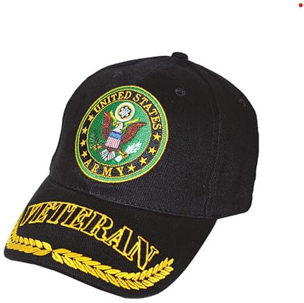 EagleEmblems USA-Armee-Veteran Kappe für Herren
