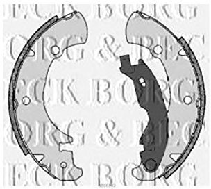 Borg & Beck BBS6302 Rear Brake Shoes To Fit Fiat Brava/Bravo 1998-