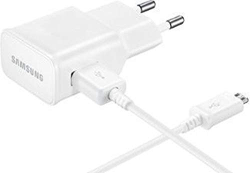 Samsung EP-TA12EWEUGWW 10W - Chargeur secteur de voyage Micro-USB pour Samsung Galaxy S7 - Blanc