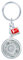 1. Bundesliga FD-DFL-MS-SA Schlüsselanhänger, Silber, 4 cm