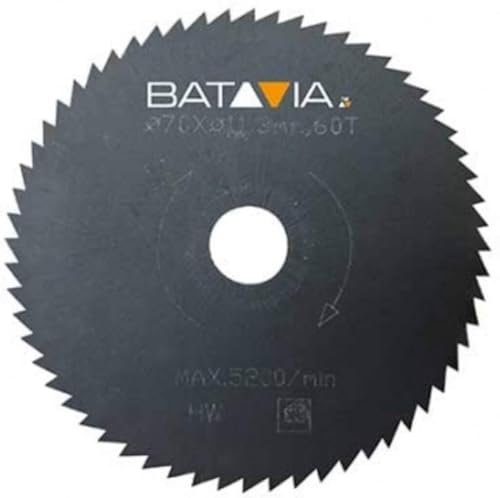 Batavia RACER HSS Sägeblätter - ∅ 70mm x 1.4mm x 44 Zähne von WorkZone - 2 Stück