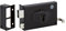 Metalux SSA45703 Serrure en Applique Horizontale-Réglable 52/60 mm-Tirage Gauche-Cylindre euro-ND10 9770