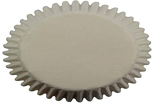 PME BC713 Cupcake-Förmchen, Weiß (100), Kunststoff, stück, 100-Einheiten