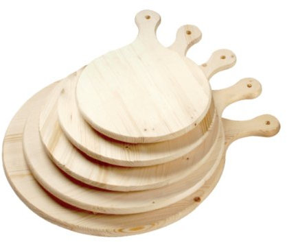 Panetta Casalinghi - Tagliere per Polenta in Legno d’Abete, Beige, 25 cm, Legno, Beige, 50 cm
