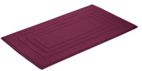 Vossen 1149410864 Feeling - Badeteppich, 67 x 120 cm, grape