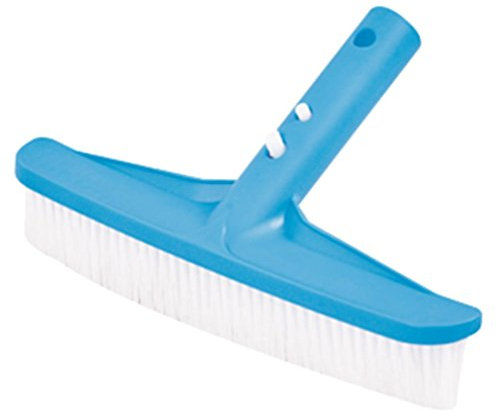 Jilong Poolbürste 25cm Beckenbürste Bodenbürste Schwimmbadbürste zur Poolreinigung für Pool-Stange mit Ø 28-30 mm, Bürste für Poolwand und Poolboden geeignet