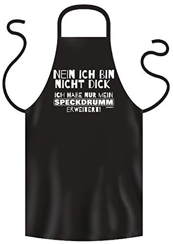 Goodman Design Bedruckte Schürze Kochschürze Küchenschürze Partyschürze Geburtstag Geschenk Weihnachten Nikolaus Fasching Latzschürze Hobbykoch Koch