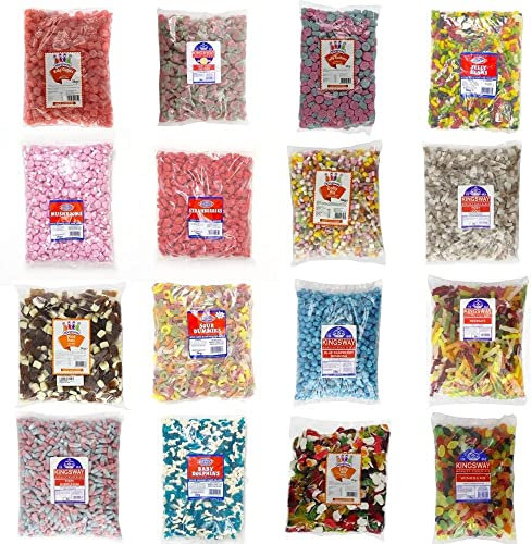 Kingsway Candy Sweets - Over 300 Different Sweets & Weights to Choose from (Fruit Pastilles, 500g)